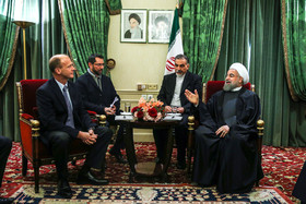 دیدار رئیس شرکت هواپیماسازی ایرباس با رئیس جمهوری 